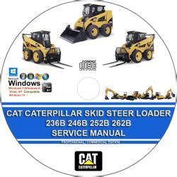 2006 cat 246b skid steer loader|cat skid steer operators manual.